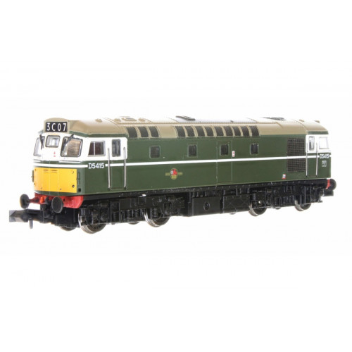 2D-013-003 Class 27 Diesel Locomotive No.D5415 in BR Green with Small Yellow Panels