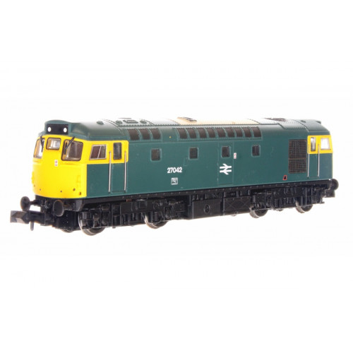 2D-013-005 Class 27 Diesel Locomotive No.27042 in BR Blue with Full Yellow Ends