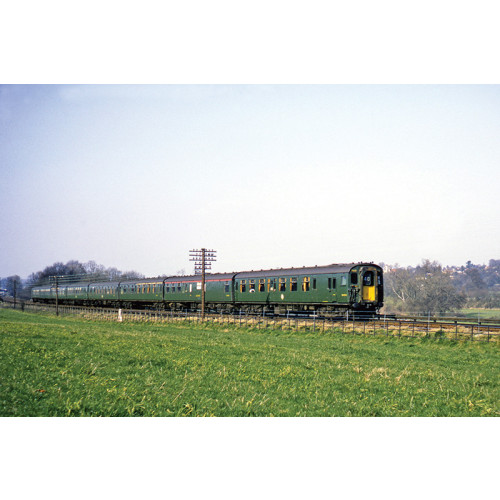 31-490 Class 410/4BEP 4-Car EMU No.7003 in BR Green Livery with Small Yellow Panel