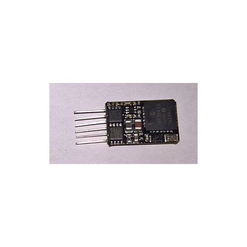 36-568A 6 Pin DCC Loco-Decoder with Back EMF featuring RailcomÂ®