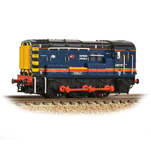 371-004B Class 08 Shunter Locomotive No.08721 Starlet in BR Red Star Express Parcels Livery