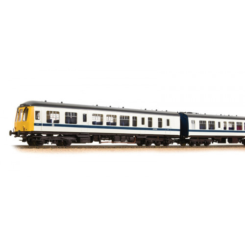 371-888 Class 108 3-Car DMU in BR White & Blue Livery