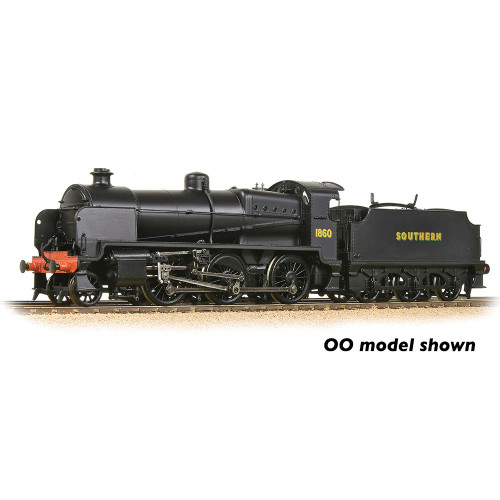 372-936 SE&CR N Class 2-6-0 Steam Locomotive No.1860 in SR Black (Sunshine)