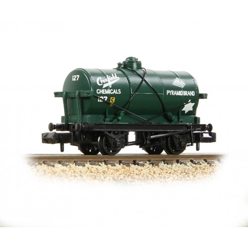 373-659 14T Tank Wagon in Crossfield Chemicals Green Livery