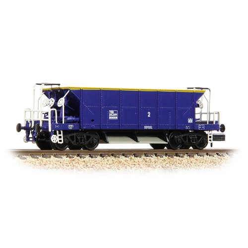 377-005 BR YGB Bogie Hopper Wagon in Mainline Blue Livery