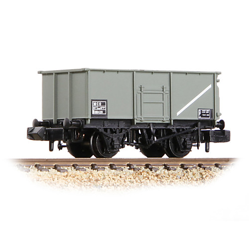 377-255B BR 16T Steel Mineral Wagon No.B89616 in BR Grey TOPS Livery