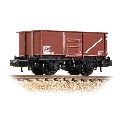377-257 BR 16T Steel Mineral Wagon No.B561093 in BR Bauxite TOPS Livery