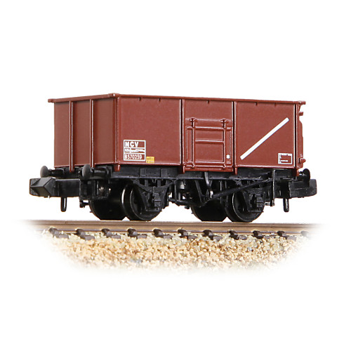 377-257A BR 16T Steel Mineral Wagon No.B570259 in BR Bauxite TOPS Livery