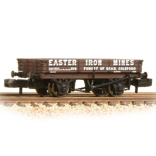 377-506 3 Plank Wagon Easter Iron Mines Brown