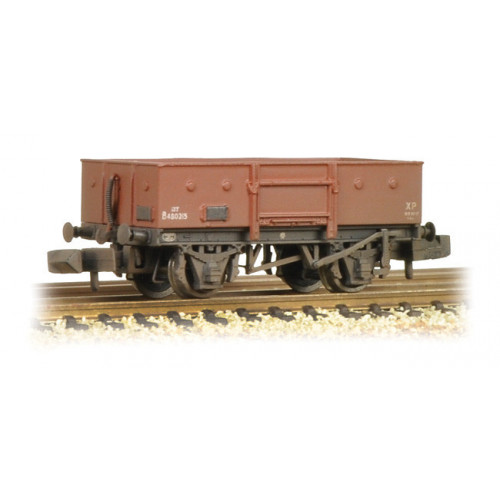 377-956 13 Ton High Sided Steel Wagon BR Bauxite (Late) Weathered