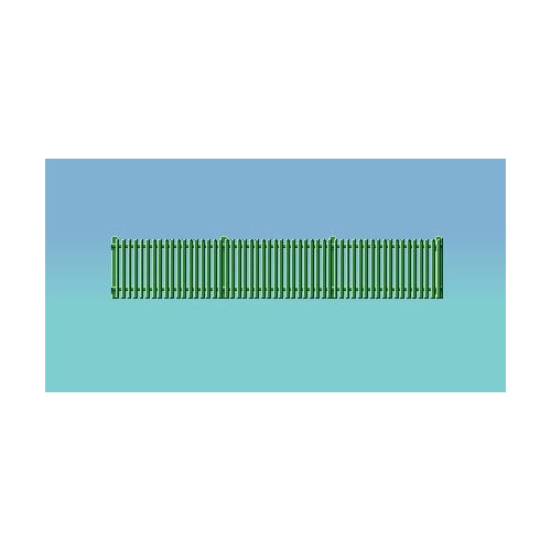 431 Ratio Kit 00 Gauge Green Picket Fencing (Straight only)