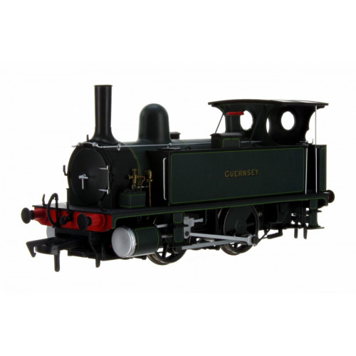 4S-018-007 B4 0-4-0T Tank Locomotive Guernsey in Dark Green Lined Livery