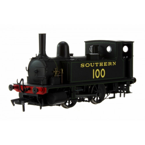4S-018-008 B4 0-4-0T Tank Locomotive No.100 in Southern Black Lined Green Livery