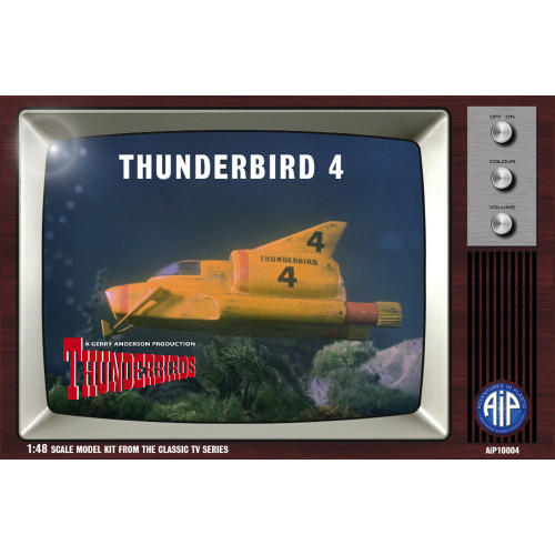AIP10004 1:48 Scale Thunderbird 4 Plastic Construction Kit