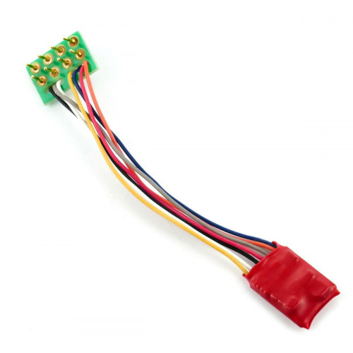 DCC92 Ruby Series 2 Function Small DCC Decoder 8-Pin