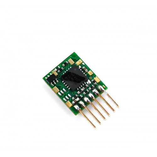 DCC93 Ruby Series 2 Function Small DCC Decoder 6-Pin