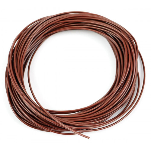 GM11BN 2amp 7 Strand Brown Electrical Wire x 10m