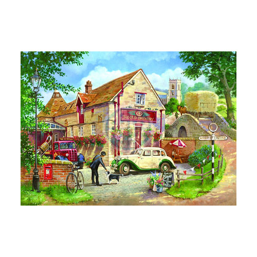HP002025 500 Piece Jigsaw Puzzle Old Brewery