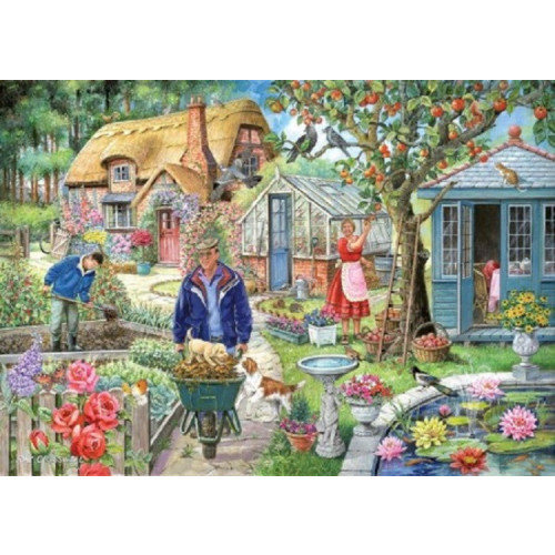 HP002391 1000 Piece Jigsaw Puzzle In The Garden
