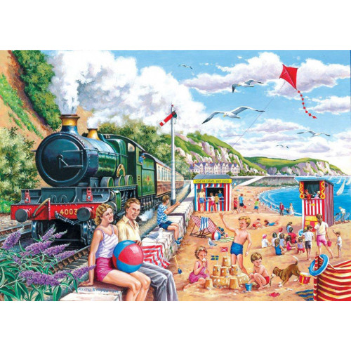 HP002469 BIG 250 Piece Jigsaw Puzzle Seaside Special