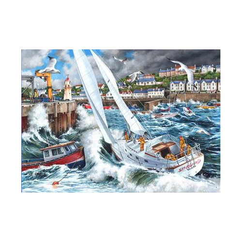 HP003282 1000 Piece Jigsaw Puzzle Storm Chased