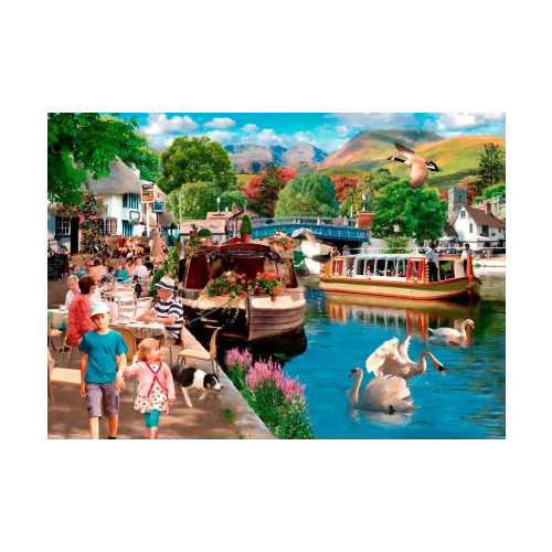 HP004463 500 Piece Jigsaw Puzzle Sunny Afternoon