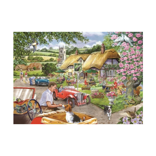 HP005019 1000 Piece Jigsaw Puzzle Out for the Weekend