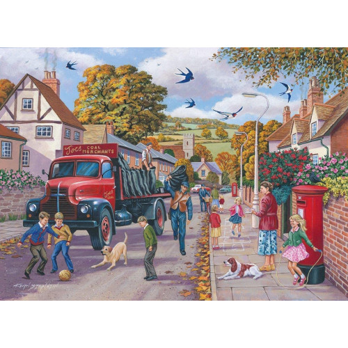 HP005514 1000 Piece Jigsaw Puzzle Coalman Delivery