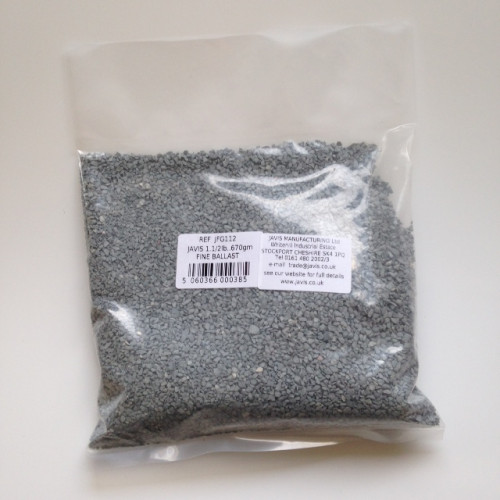 JFG112 1.5lb Bag of Fine Granite Chippings - Grey