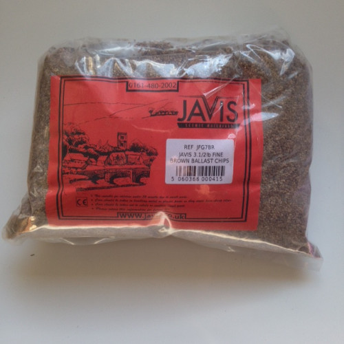 JFG7BR 3.5lb Bag of Fine Granite Chippings - Brown