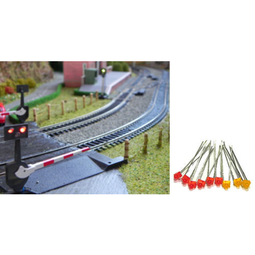 Train Tech LED1 LED Pack - Level Crossing (3 Extra Sets)