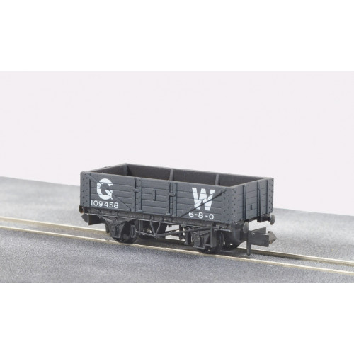 NR-40W 5 Plank Mineral Wagon in GW Dark Grey