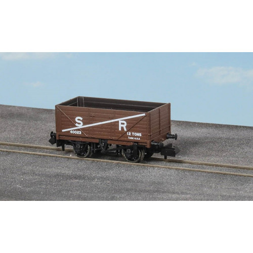 NR-7002S 9ft 7-Plank Open Wagon in SR Brown Livery