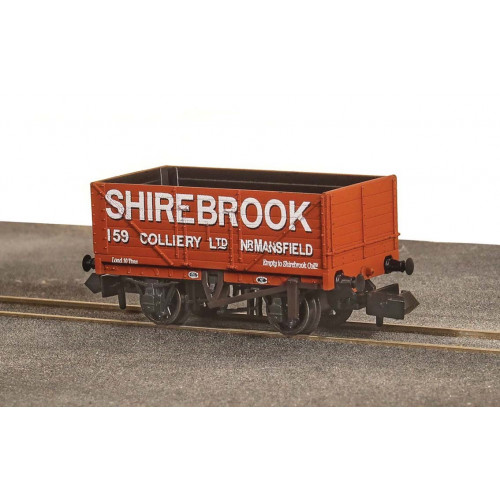 NR-7007P 9ft 7-Plank Open Wagon in Shirebrook Livery