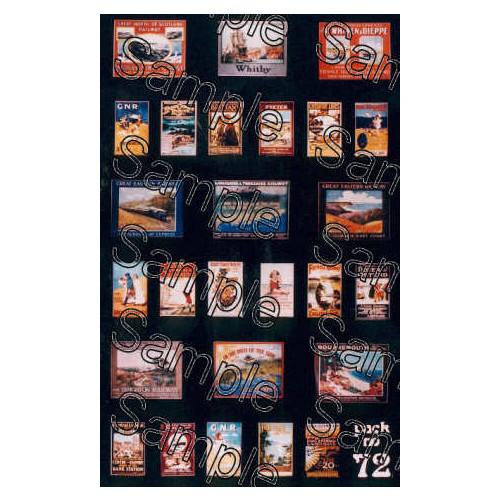 TSOO72 Tiny Signs 00 Gauge Pre-Grouping Travel Posters