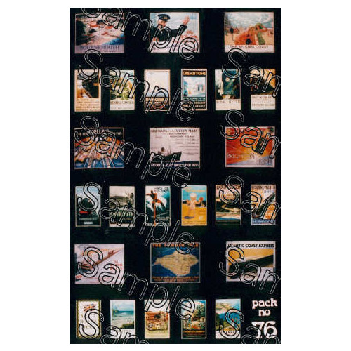 TSOO76 Tiny Signs 00 Gauge Southern Travel Posters