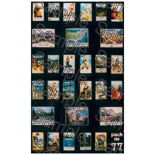 TSOO77 Tiny Signs 00 Gauge BR Travel Posters