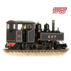 391-029SF Baldwin 10-12-D Tank Locomotive in Glyn Valley Tramway Lined Black Livery - Sound Fitted